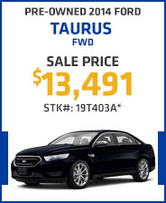 Pre-Owned 2014 Ford Taurus