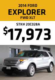 2014 Ford Explorer FWD XLT