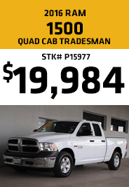 2016 RAM 1500 Quad Cab Tradesman 