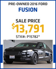 Pre-Owned 2016 Ford Fusion