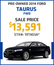 Pre-Owned 2014 Ford Taurus FWD