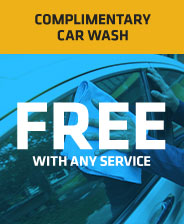 Complimentary Car Wash with Any Service