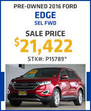 Pre-Owned 2016 Ford Edge SEL FWD