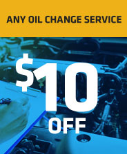 $10 OFF Any Oil Change Service
