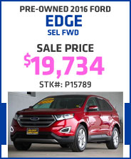 Pre-Owned 2016 Ford Edge SEL FWD