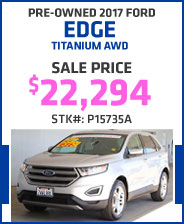 Pre-Owned 2017 Ford Edge Titanium AWD