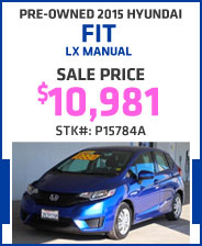 Pre-Owned 2015 Hyundai Fit LX Manual