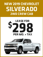 2019 Chevrolet Silverado 2WD Crew Cab