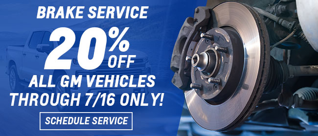 20% Off Your Brake Service 