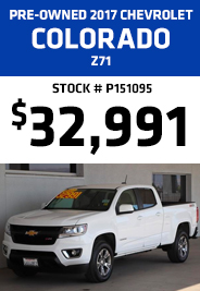 Pre-Owned 2017 Chevrolet Colorado Z71