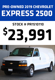 Pre-Owned 2019 Chevrolet Express 2500 