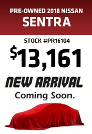 Pre-owned 2018 Nissan Sentra