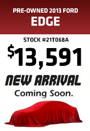 Pre-owned 2013 Ford Edge