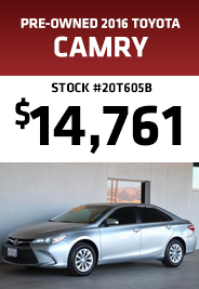 Pre-owned 2016 Toyota Camry