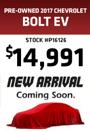 Pre-owned 2017 Chevrolet Bolt EV