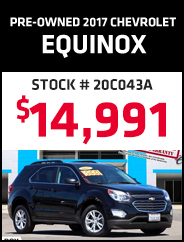 Pre-Owned 2017 Chevrolet Equinox