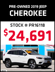 Pre-Owned 2019 Jeep Cherokee