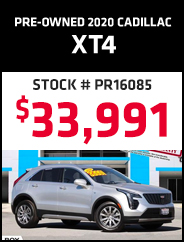 Pre-Owned 2020 Cadillac XT4
