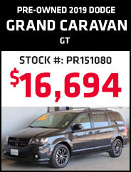 Pre-Owned 2019 Dodge Grand Caravan GT