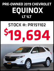 Pre-Owned 2019 Chevrolet Equinox LT 1LT