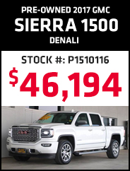 Pre-Owned 2017 GMC Sierra 1500 Denali