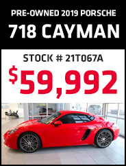 Pre-Owned 2019 Porsche 718 Cayman