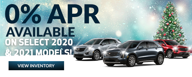 0% APR AVAILABLE ON SELECT 2020 AND 2021 MODELS!