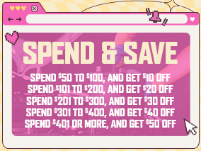 Spend and save