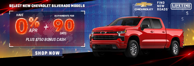 special apr offer on 2023 Chevrolet Silverado