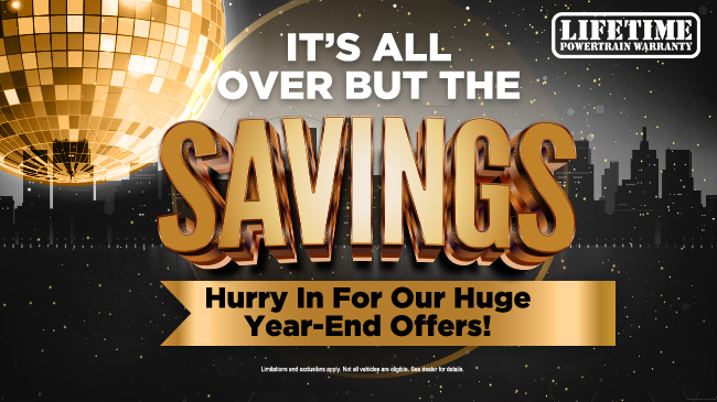 year-end savings are here