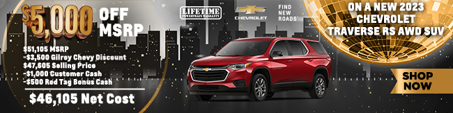 Chevrolet Traverse offer