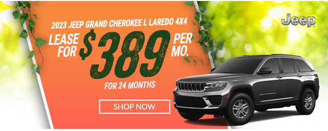 lease offer on Jeep Grand Cherokee L Laredo 4x4