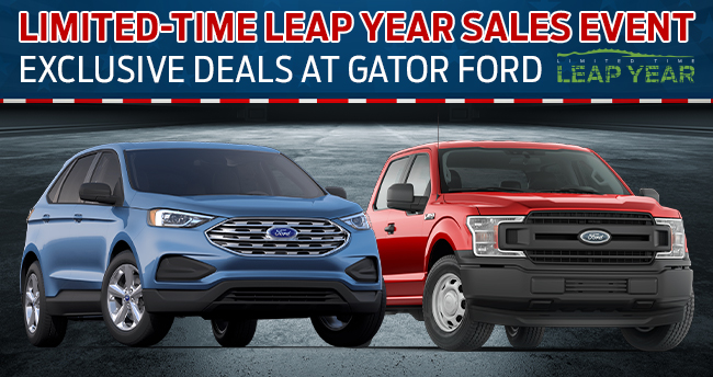 Limited-Time Leap Year Sales Event Exclusive Deals At Gator Ford