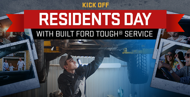 Kick Off Residents Day With Built Ford Tough® Service