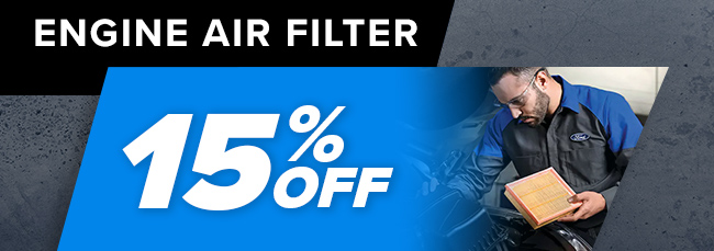 Engine Air Filter 15% Off