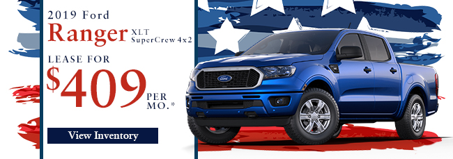 2019 Ford Ranger XLT SuperCrew 4x2