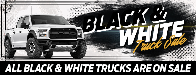 Black & White Truck Sale