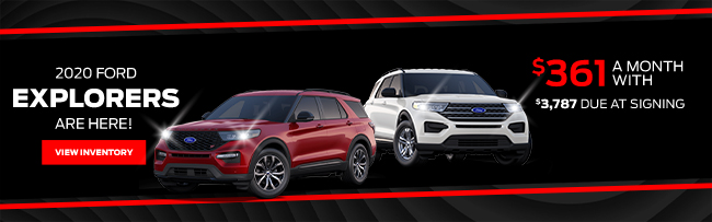 2020 Ford Explorers Are HERE!