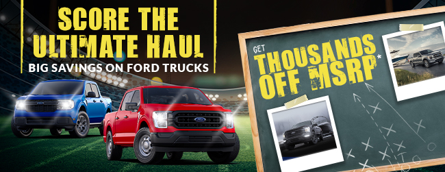 Score The Ultimate Haul: Big Savings On Ford Trucks