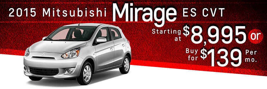 2015 Mitsubishi Mirage
