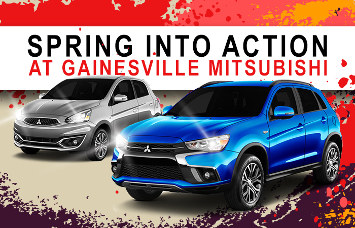 Spring Into Action At Gainesville Mitsubishi