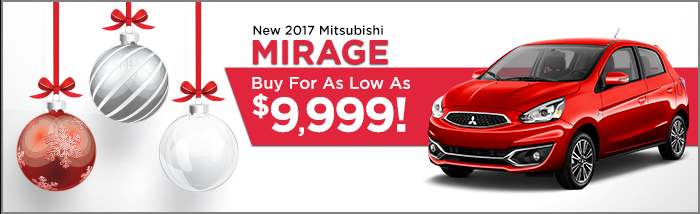 New 2017 Mitsubishi Mirage