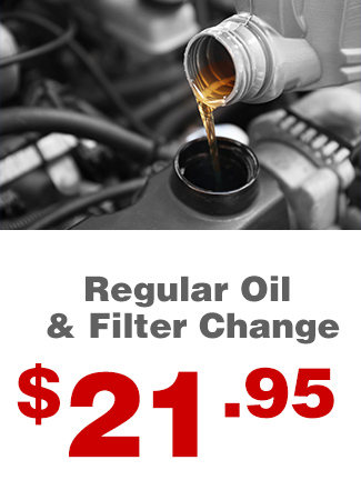 Regular Oil & Filter Change