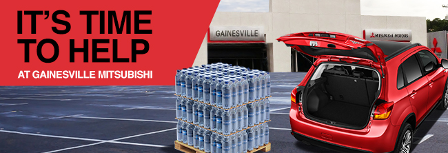 It’s Time To Help At Gainesville Mitsubishi