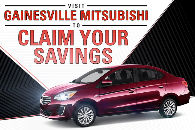 Visit Gainesville Mitsubishi To Claim Your Savings