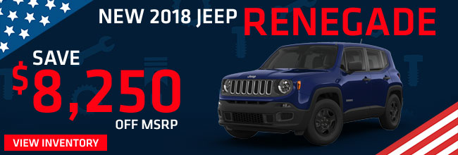 New 2018 Jeep Renegade  