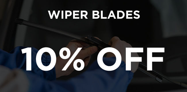 wiper blades special discount offer