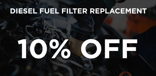 diesel fuel filter special offer