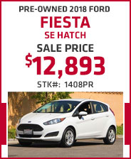 Pre-Owned 2018 Ford Fiesta SE Hatch
