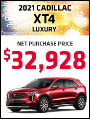 2020 Cadillac XT4 Luxury  